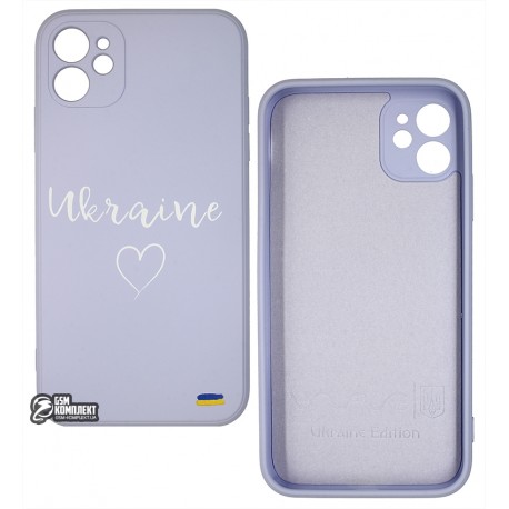 Чохол iPhone 11 WAVE Ukraine Edition Case (ukraine heart white)