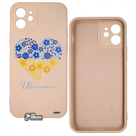 Чохол iPhone 12 WAVE Ukraine Edition Case (ukraine heart)
