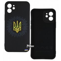 Чехол WAVE Ukraine Edition Case iPhone 12 (shining coat of arms)