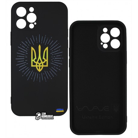 Чехол WAVE Ukraine Edition Case iPhone 12 Pro (shining coat of arms)