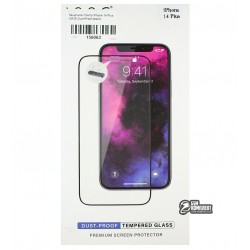 Захисне скло WAVE Dust-Proof iPhone 13 Pro Max / 14 Plus (black)