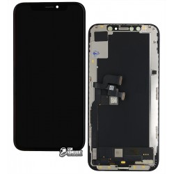 Дисплей для iPhone XS, чорний, з тачскріном, з рамкою, (OLED), оригінал (переклеєне скло) Дисплей для iPhone XS, чорний, з тачскріном, з рамкою, (OLED), оригінал (переклеєне скло)