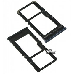 Тримач SIM-карти для Xiaomi Poco X3, сірий, c тримачем MMC, MZB07Z0IN, MZB07Z1IN, MZB07Z2IN, MZB07Z3IN, MZB07Z4IN, MZB9965IN, M2007J20CI