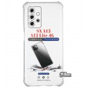Чехол для Samsung A135 Galaxy A13, WXD силикон 0.8 mm HQ, противоударный силикон, прозрачный