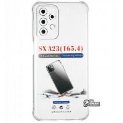 Чехол для Samsung A235 Galaxy A23, WXD силикон 0.8 mm HQ, противоударный силикон, прозрачный