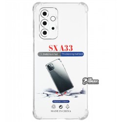 Чехол для Samsung A336 Galaxy A33, WXD силикон 0.8 mm HQ, противоударный силикон, прозрачный Чехол для Samsung A336 Galaxy A33, WXD силикон 0.8 mm HQ, противоударный силикон, прозрачный