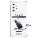 Чехол для Samsung A336 Galaxy A33, WXD силикон 0.8 mm HQ, противоударный силикон, прозрачный