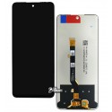 Дисплей Tecno Camon 18 (CH6N), Camon 18P (CH7N), з тачскріном (дисплейний модуль), чорний