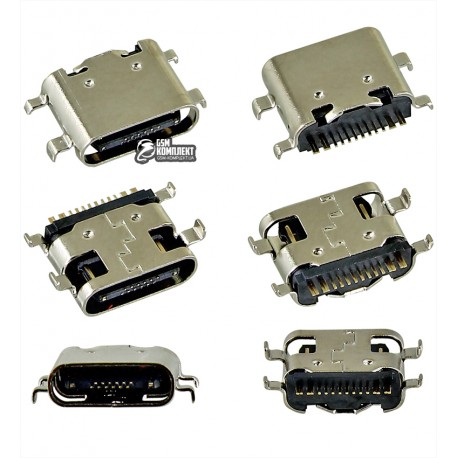 Конектор зарядки для Lenovo Tab M10 X605L, 12 pin, USB тип-C