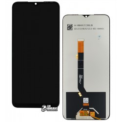 Дисплей Infinix Hot 11, черный, с сенсорным экраном (дисплейный модуль)