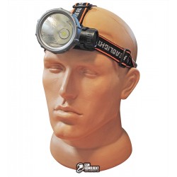 Налобный фонарик SQ-810-P50, встроенный аккумулятор, ЗУ microUSB