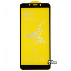 Защитное стекло для Xiaomi Redmi 6, Redmi 6A, 3D, Full Glue, черное Защитное стекло для Xiaomi Redmi 6, Redmi 6A, 3D, Full Glue, черное
