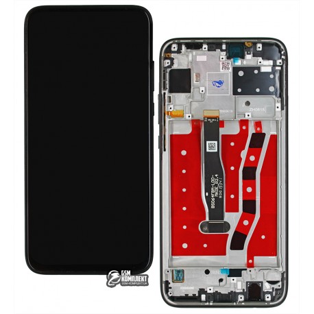 Дисплей для Huawei Nova 5i, P20 Lite (2019), черный, с тачскрином, с рамкой, Original PRC