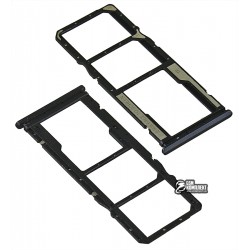 Держатель SIM-карты для Xiaomi Redmi 9T, оригинал, серый, Carbon Gray, J19S, M2010J19SG, M2010J19SY