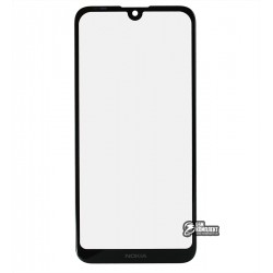 Стекло дисплея для Nokia 2.2 Dual Sim, с OCA-пленкой, черное Стекло дисплея для Nokia 2.2 Dual Sim, с OCA-пленкой, черное