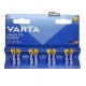 Батарейка Varta Longlife Power AAА, Alkaline, блистер(6+2 батарейки)