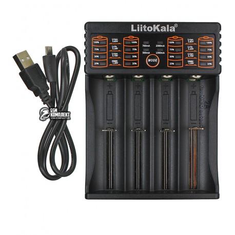 Зарядное устройство Liitokala Lii-402, 4 канала