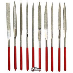 Набір алмазних надфілів, l=180 мм b=5 мм