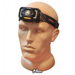 Налобний ліхтарик VIDEX VLF-H025C 310Lm 5000K, вбудований акумулятор, ЗУ micro USB