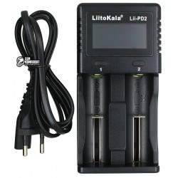 Зарядное устройство Liitokala Lii-PD2, 2 канала, Ni-Mh/Li-ion/Ni-CD/18650