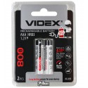 Акумулятор Videx R03, 800мАг, AAA, 2шт у блістері