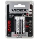 Аккумулятор Videx R06, 2700мАч, AA, 2шт в блистере