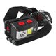 Налобный фонарик SL09-1L2+COB+LED (Red+Green+Blue) (зарядка от TypeC, датчик движения)