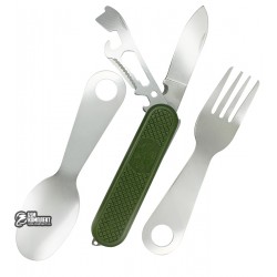 Набір туристичний мультитул Ніж/Виделка/Ложка Traveler K601