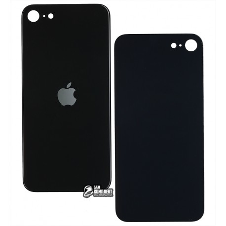 Задня панель корпусу iPhone SE 2020 року, чорний, зі зняттям рамки камери, small hole