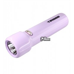 Фонарик Tiross TS1859, аккумуляторный, зарядка от сети