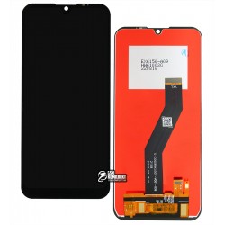 Дисплей для Motorola XT2053 Moto E6s, чорний, без рамки, High Copy