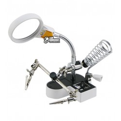 Тримач для плат "третя рука" MG16126AC2 лупа