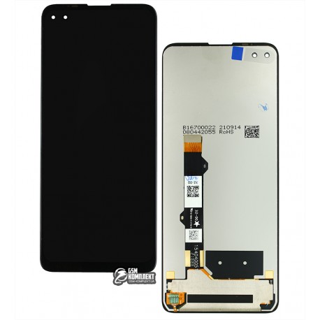 Дисплей для Motorola XT2125 Moto G100, черный, без рамки, High Copy