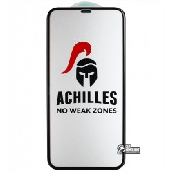 Захисне скло для iPhone Xr, iPhone 11, Achilles, 3D, чорне Захисне скло для iPhone Xr, iPhone 11, Achilles, 3D, чорне