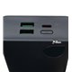 Power Bank Baseus Adaman2, 20000mAh, 30 Вт, з дисплеєм, з кабелем USB тип-C, чорний, USB тип-C, USB тип-A, Fast Charge, (PPAD050001)