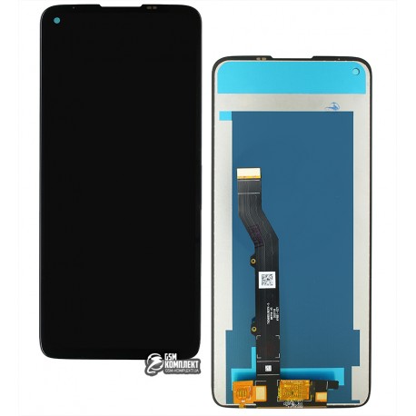 Дисплей для Motorola XT2087 Moto G9 Plus, чорний, без рамки, High Copy