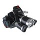 Налобний ліхтарик Police 6633/3000-T6 + 2XPE, 2х18650, зум, зарядка від 220В / 12В