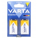 Батарейка VARTA Superlife 6F22, крона, Alcaline, 2 штуки в блістері