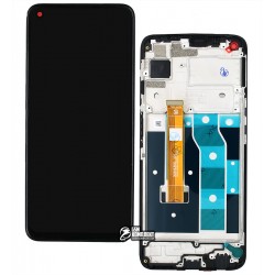 Дисплей для Realme 6, черный, с рамкой, High Copy, RMX2001 Дисплей для Realme 6, черный, с рамкой, High Copy, RMX2001