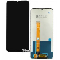 Дисплей для Realme C21Y, C25Y, черный, без рамки, High Copy