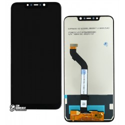 Дисплей для Xiaomi Pocophone F1, чорний, без рамки, копія, M1805E10A