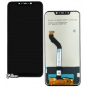 Дисплей для Xiaomi Pocophone F1, черный, без рамки, China quality, M1805E10A