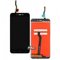 Дисплей для Xiaomi Redmi 5A, Redmi Go, чорний, без рамки, копія, MCG3B, MCI3B