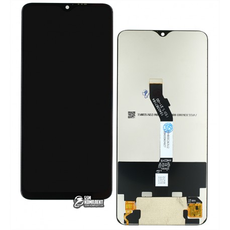 Дисплей для Xiaomi Redmi Note 8 Pro, черный, без рамки, копия, M1906G7I, M1906G7G