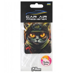 Автомобільний ароматизатор (пахучка) UA Cat Military (gum)