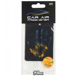 Автомобільний ароматизатор (пахучка) UA Hand Ukraine (peach)