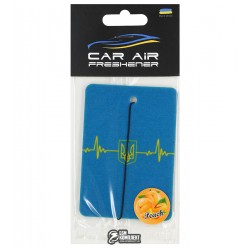 Автомобільний ароматизатор (пахучка) UA Pulse Ukraine (peach)