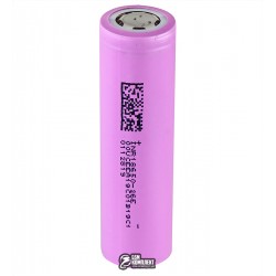 Акумулятор INR 18650 - 26E, (Li-ion 3.7V 2600mAh), бузковий, з розбирання, протестований