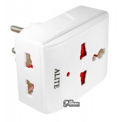 Сетевой переходник UK/US-розетка - Евро-вилка, m-17 Сетевой переходник UK/US-розетка - Евро-вилка, m-17