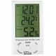Цифровий термогігрометр ТА308 (термометр + вологість + годинник)